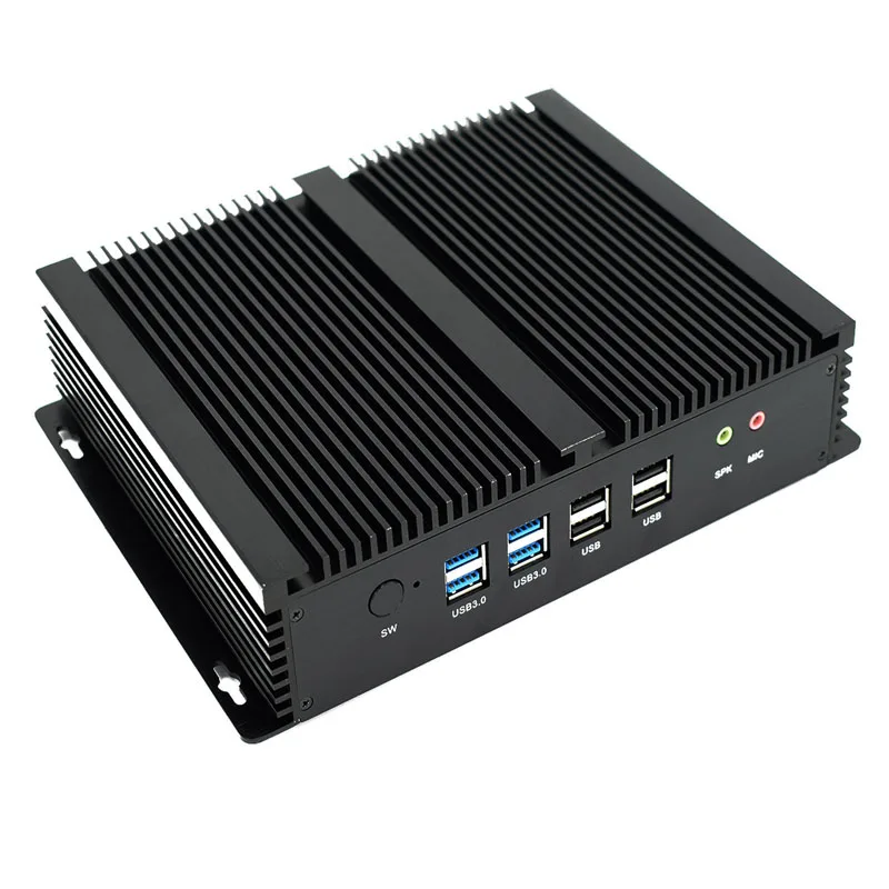 

i7 4500U WIFI industrial fanless mini pc Intel NUC Mini PC with 6COM DUAL LAN Port 2 hd