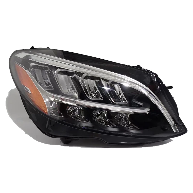 

Others Car Accessories OEM C200 W205 Multi-beam Headlight Assembly For 2018-2021 Mercedes-Benz C300 LED Headlamp, Clear