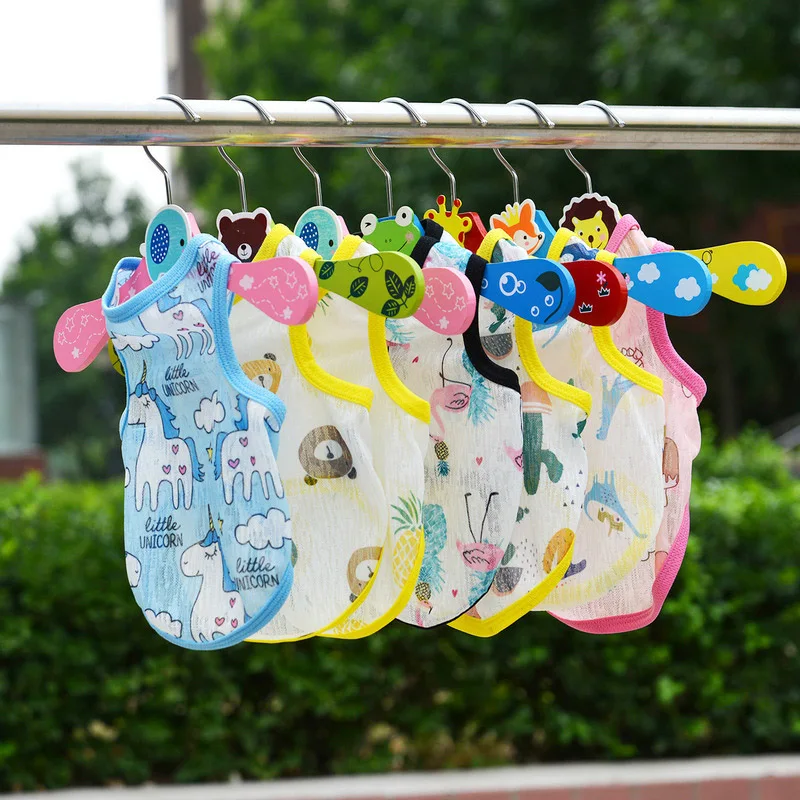 

Pholoumie Pet Clothes Teddy Dog Sun Protection Clothes Summer Thin Breathable Pet Small Dog Vest