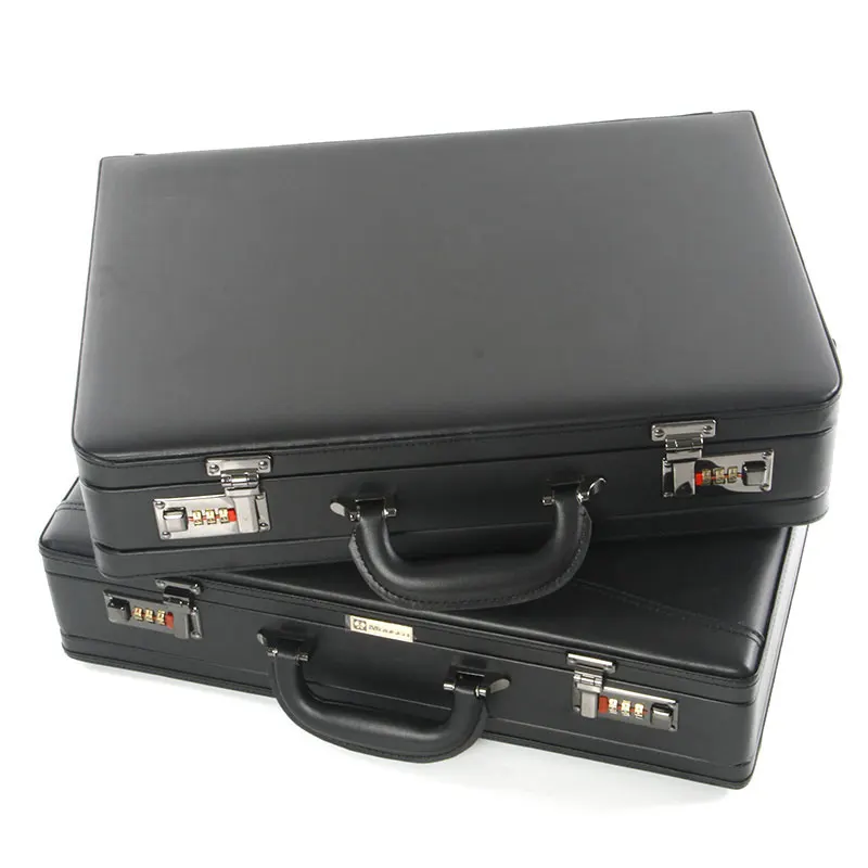 

Leather Attache Case Briefcase, Customized color