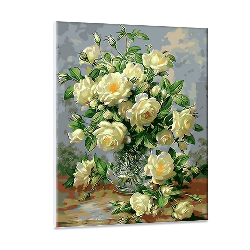 
A716 diy painting by numbers 40*50 hand-painted decorative painting 