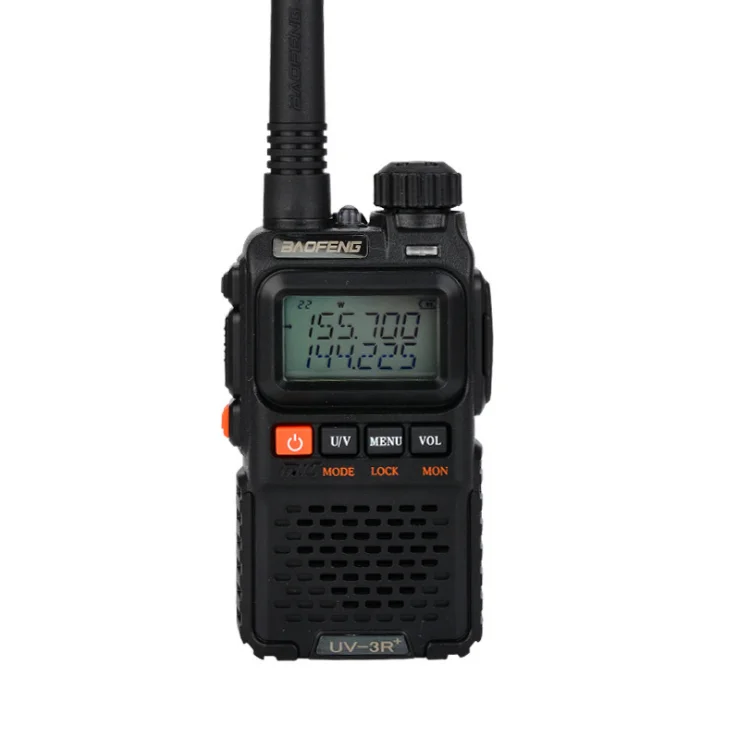 Baofeng UV 3R+ walkie talkie Dual Band Two Way Radio HF Transceiver uv 3r+ Handy Ham Radio