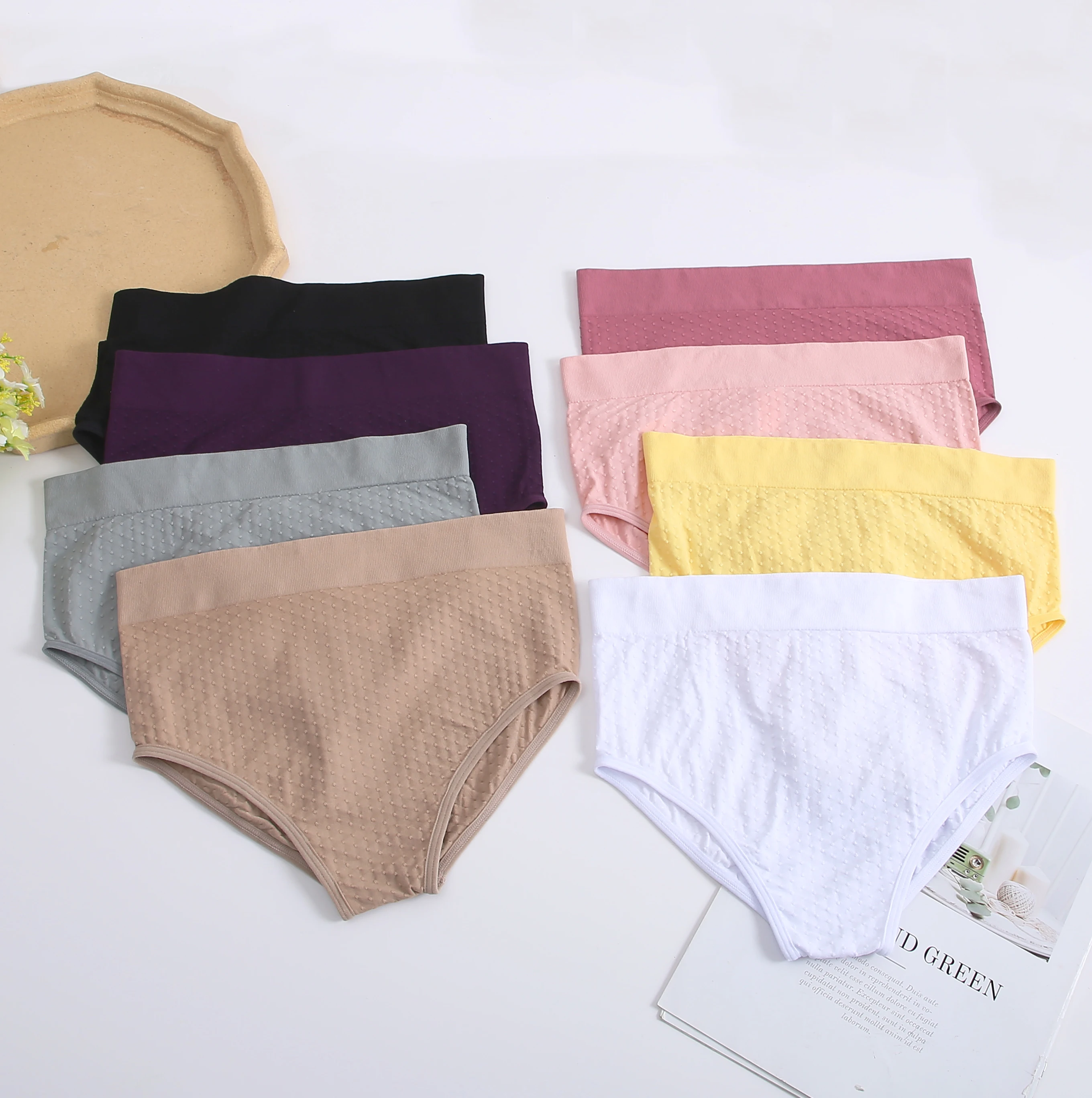 

FINETOO Hot Quality Women High Waist Sexy Cotton Panties Comfortable Briefs Underwear Female Underpants Girls Daily Wear Panties