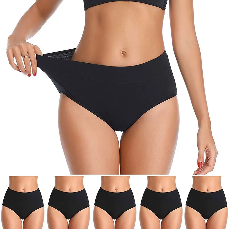 

In Stocks Womens Underwear Cotton Full Briefs Soft Stretch Breathable Ladies Panties for Women Factory Wholesale Seamless Panty