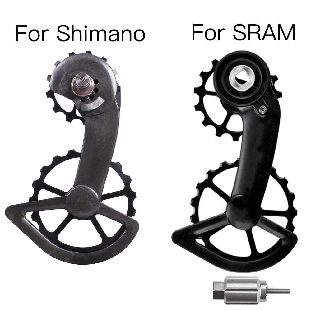 

78g only COSTELO OSPW Oversized ceramics Pulley Wheel Rear derailleur for R9100/9150 and R8000 SS/R8050 SS (Non Coated)