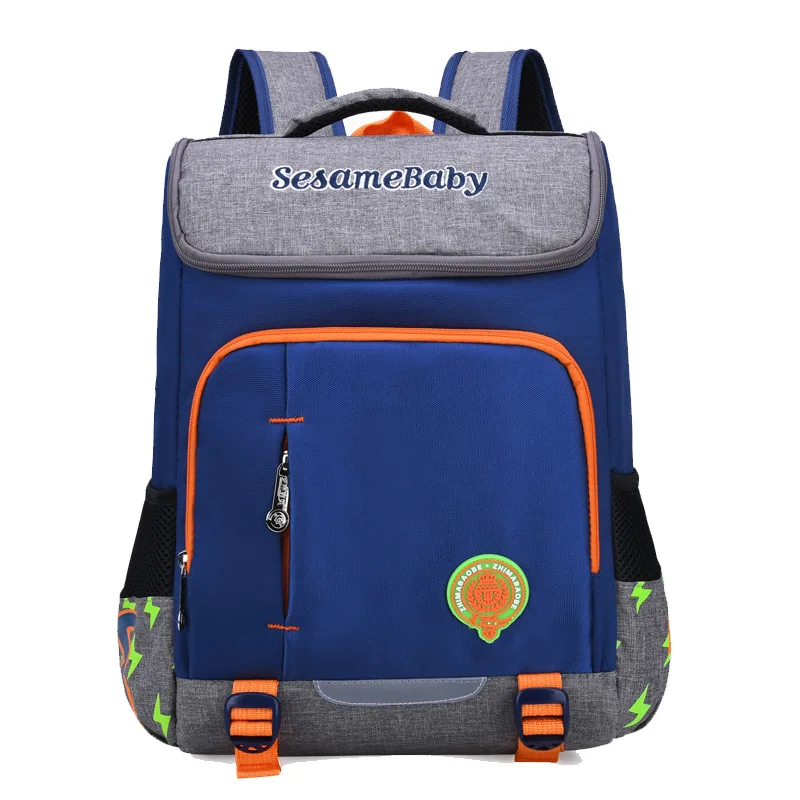

Kids Schoolbag Primary School Grade 1-7 Trending Boys Girls Retro Letters Knapsack Backpack