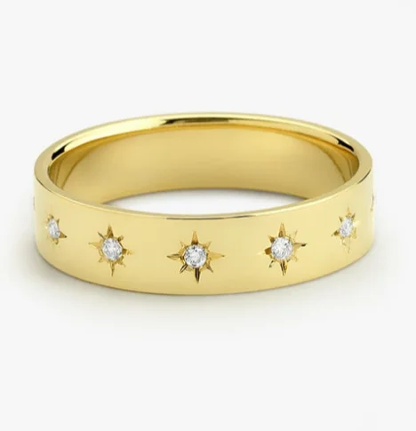 

Fashion Jewelry In Bulk 2020 Stainless Steel 18k Gold Plated CZ Ring Diamond Rings For Girl