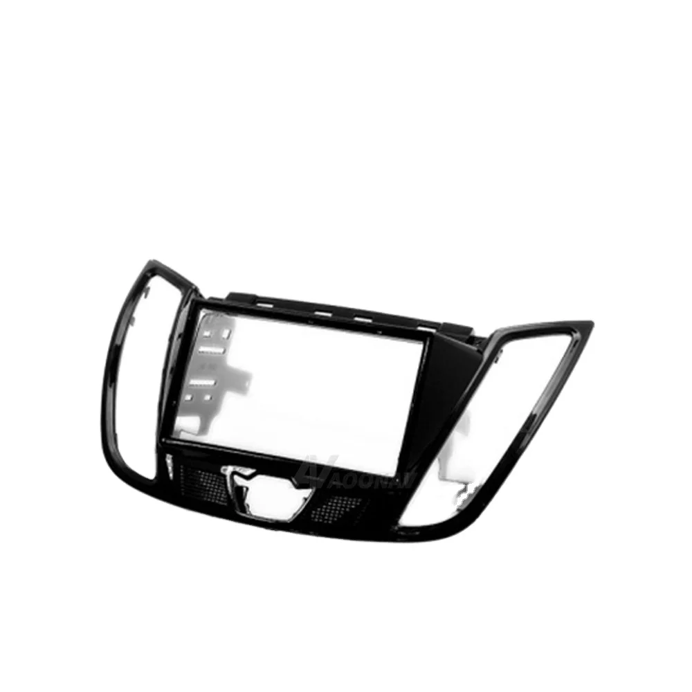 

2 Din Car DVD Player frame For FORD C MAX 2011 Kuga 2013 UV BLACK Car refitting DVD frame Auto Radio Multimedia NAVI fascia