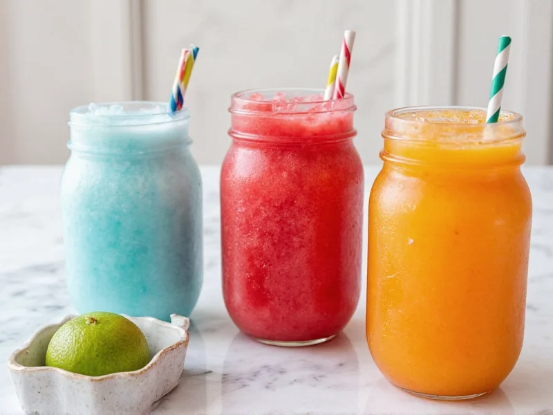 Troubleshooting homemade slushie texture issues