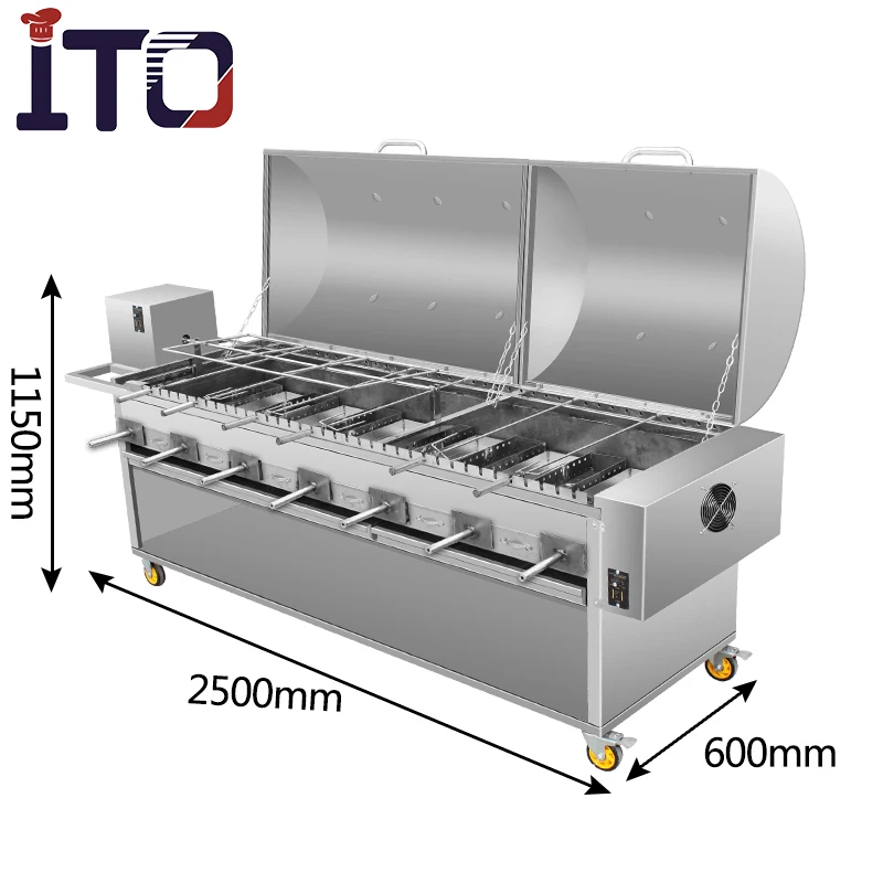 barbeque charcoal grill machine