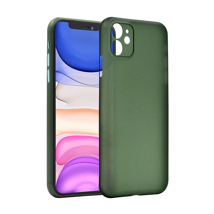 

For Iphone 11 Matte Case,Ultra Thin Slim Frosted Translucent Clear Pp Mobile Phone Case For Iphone 11 Pro Max Fundas, Black, blue, green, red,gray,rose,white,yellow,purple