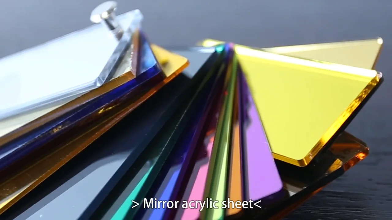 High Quality Mirror Acrylic Sheet Silver Mirror Acrylic Sheet Rose Gold
