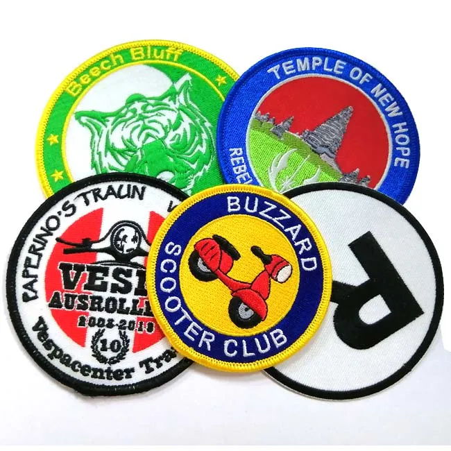 

Personalized Taekwondo Football Soccer Club badge Logo custom t-shirt embroidery iron on patches for hats, Customized color