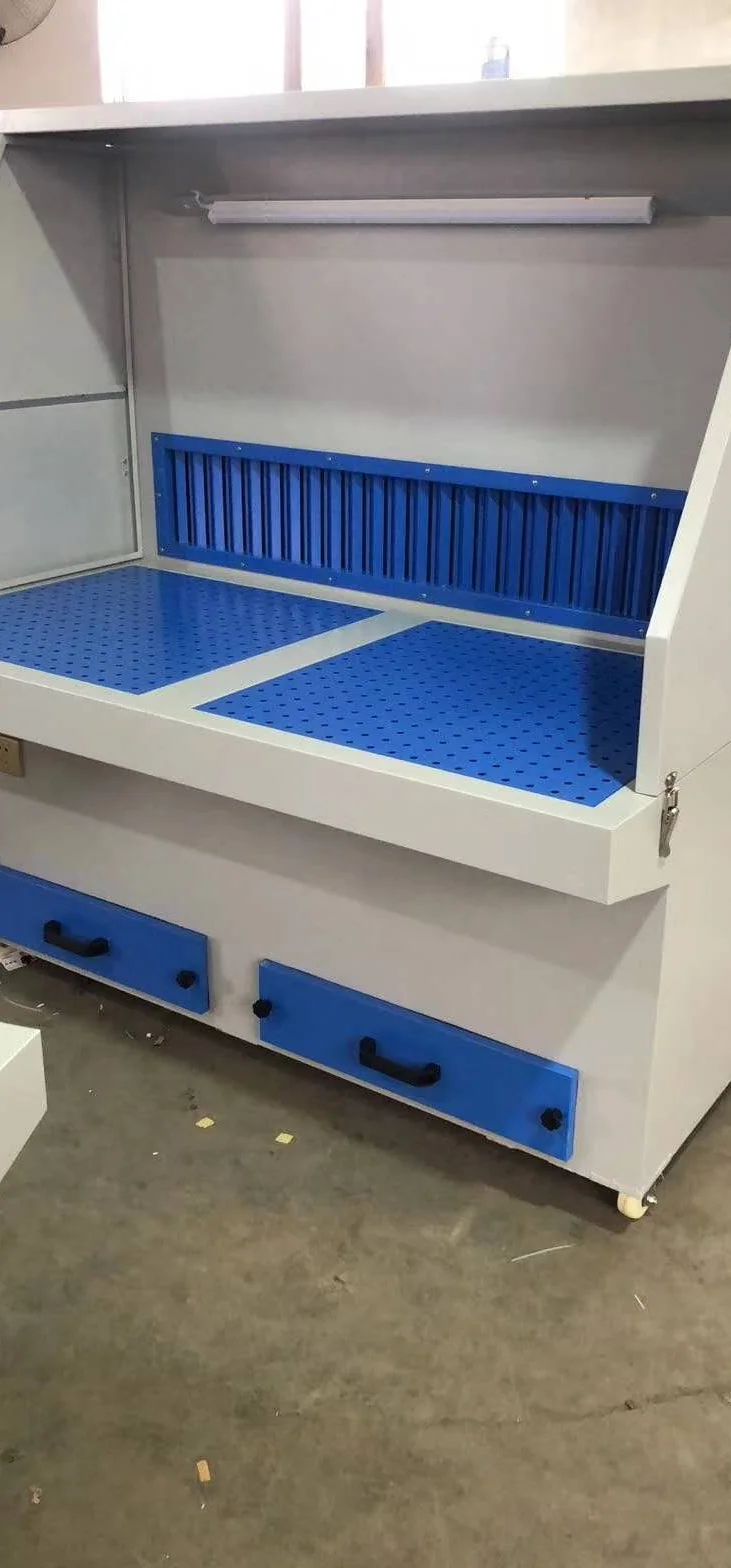 Portable Industrial Dry Dust Collection Downdraft Table Dust Collector