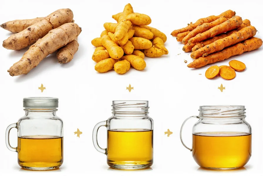 Various storage methods for fresh turmeric including refrigeration, freezing, and preservation in liquid