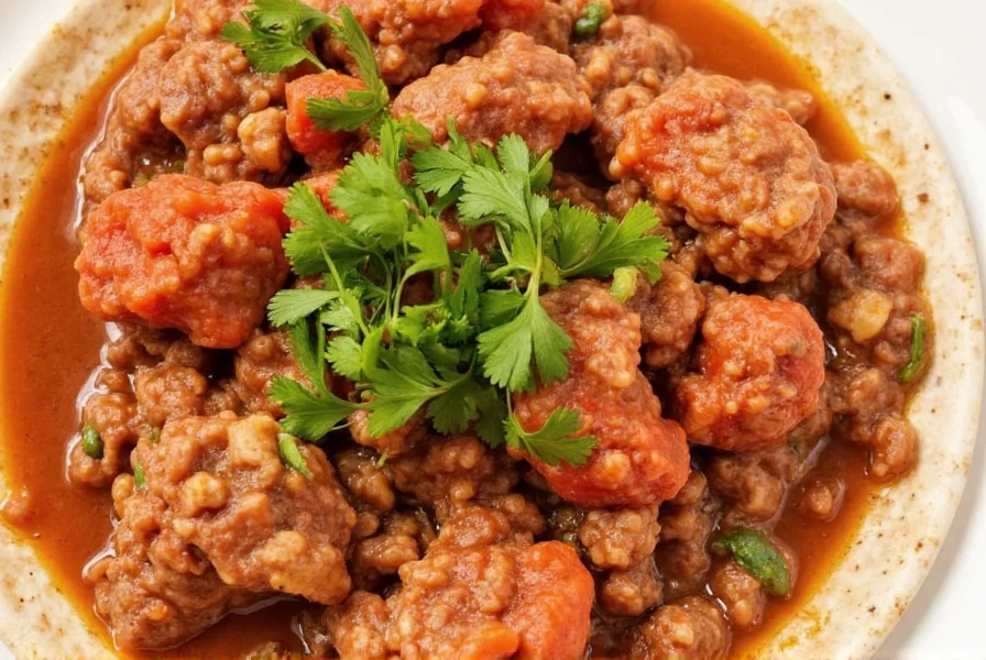 Traditional Creole gumbo in a bowl
