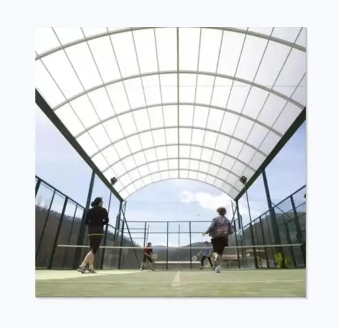 

Paddle Field Court Padel Indoor Paddle Tennis Court Padel Court Cover Roof