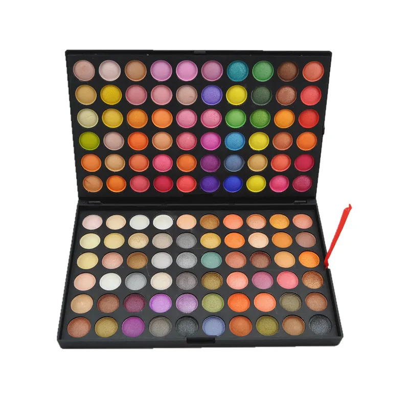 

Custom label eye shadow cosmetics suppress pigment flash eye shadow palette 120 color hot eye shadow