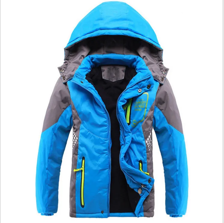 

Children's Winter Boy Jacket 2020 Korean Mid-Length Quilted Padded Jacket Children's Hooded Jacket, Picture
