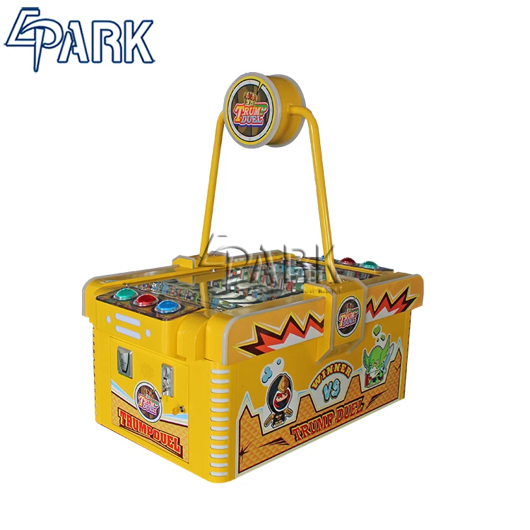 

Amusement park patting buttons video game EPARK shopping arcade redemption game machine with large luxury screen