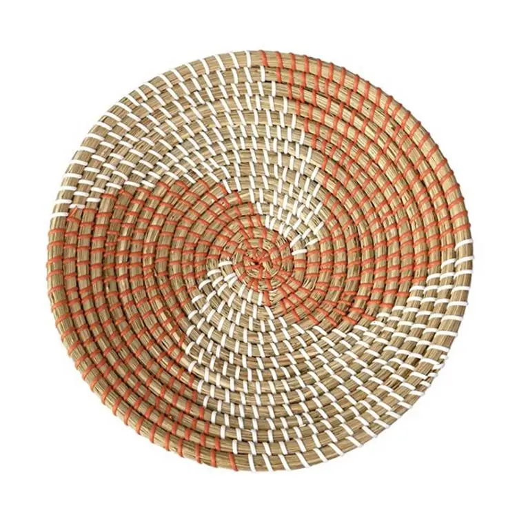 

Woven Basket Bowl Wall Decoration Boho Bowl Chic Housewarming Gift