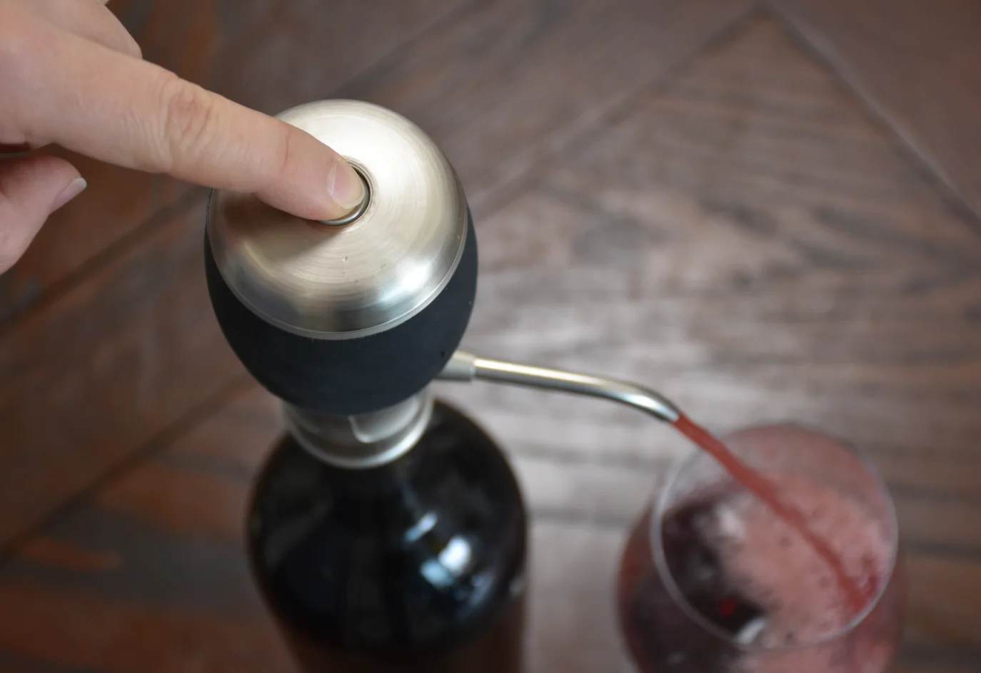 
Wowshine Electric Wine Aerator One Touch Aeration 