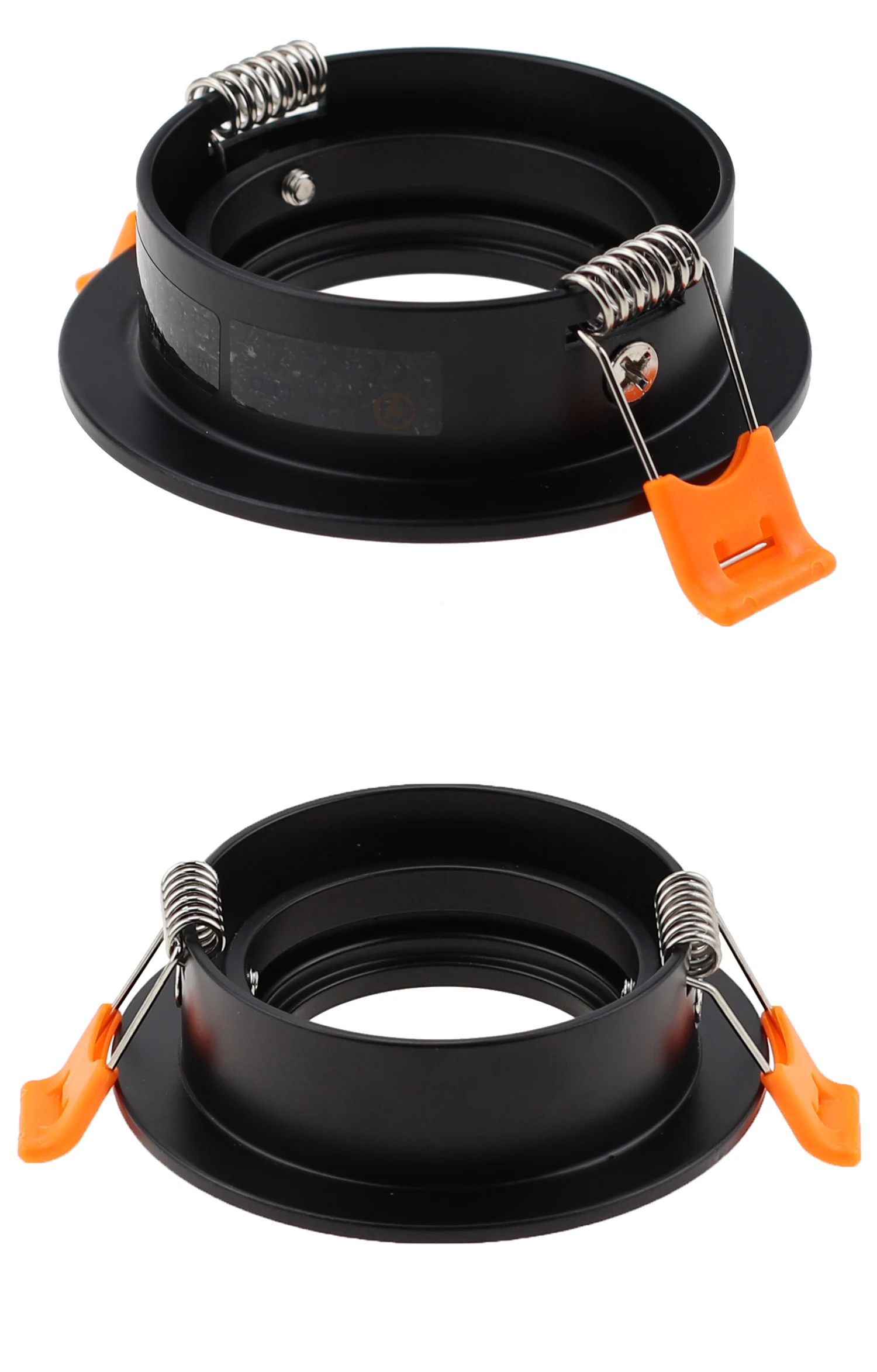 High Quality Diameter 90mm Architecture Light Fitting GU10 MR16 Led Bulb Housing Parts Round Downlight Casing