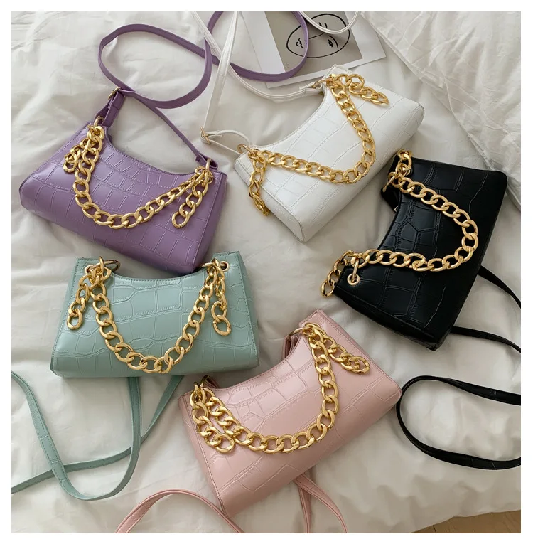 

2021 High Quality Handbag small square bag Woman Chain Shoulder Bag and cross-body bag for wom, As picture