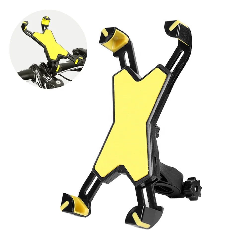 

Wholesale Phone accessory Universal Adjustable Bicycle Mountain Bike Handlebar Mount smartphone mobile cell phone holder