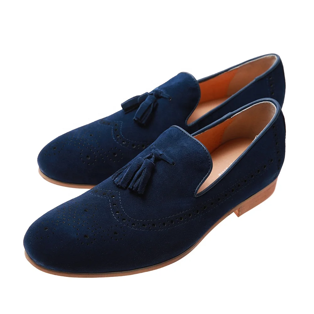 

Men's Leather Shoes New Products Business Suit Genuine Suede Big Size Casual Shoes