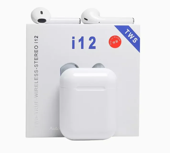 

i12 TWS Original Blue tooth Earphones Wireless Touch Control Earbuds Headphone tws, Customized