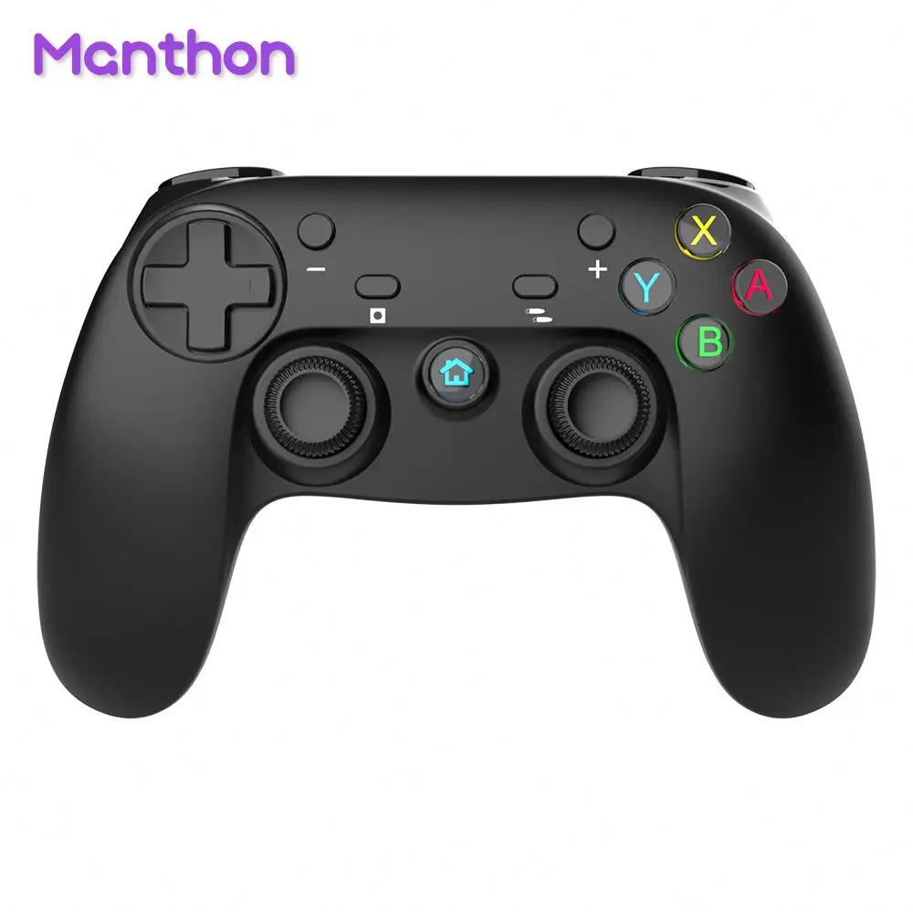 

Wholesale Wireless BT Replica Copy Switch Pro Controller With 2 Motos Vibration For PC Ios Android, Black white blue or custom