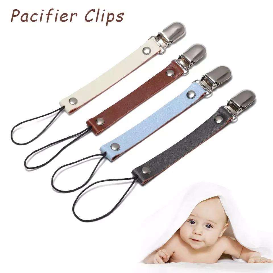 leather baby teether