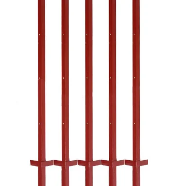 

Plastic Coating Metal Post Freestanding Metal Post Fence Pigtail Post For Farm Use