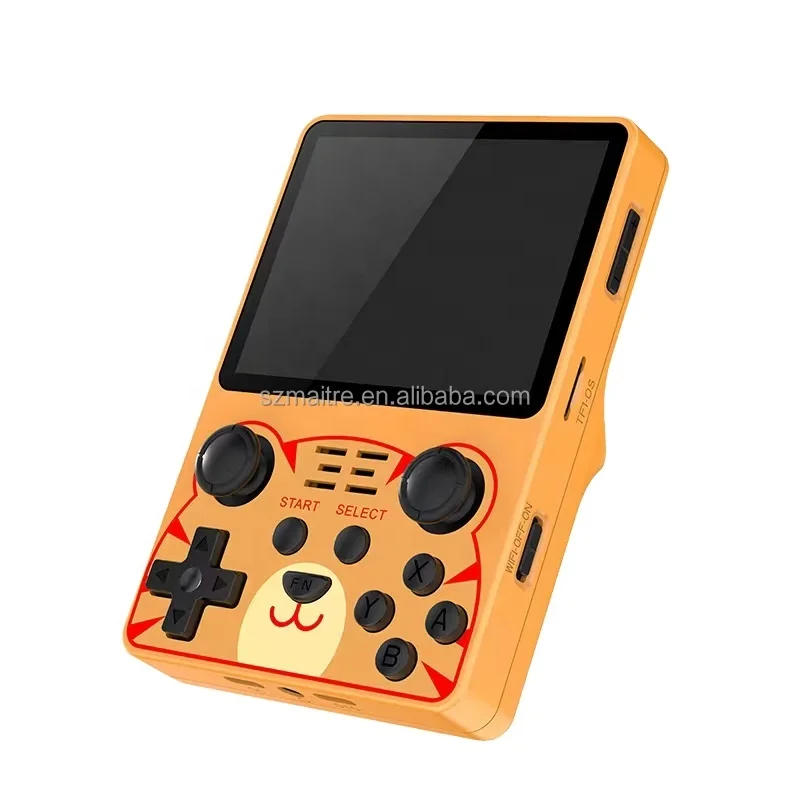 Powkiddy RGB20S Super Mini Game Machine 3.5inch OCA HD External WiFi Connected Support Online Download Massive Arcade Games