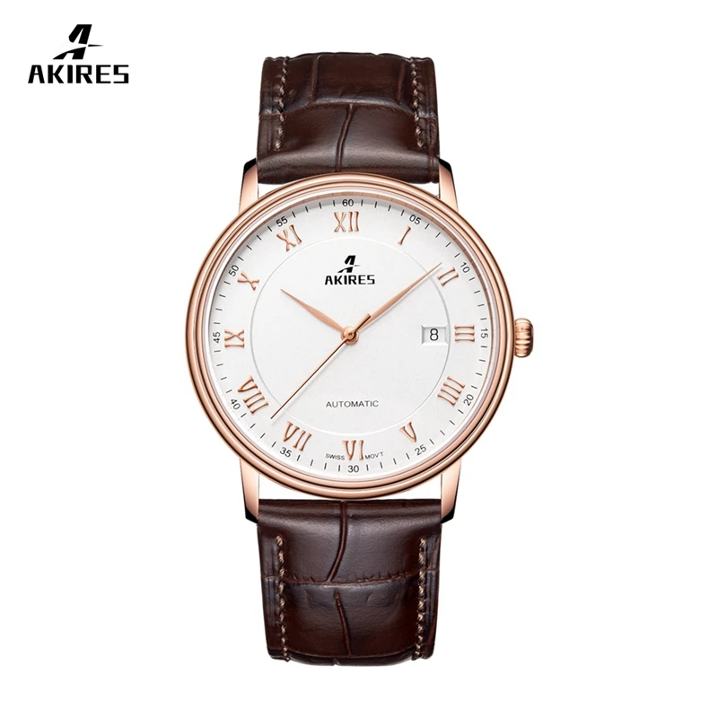 

Akires Men watch Classic Quality Movement OEM Mechanical Watch Wristwatches for Men