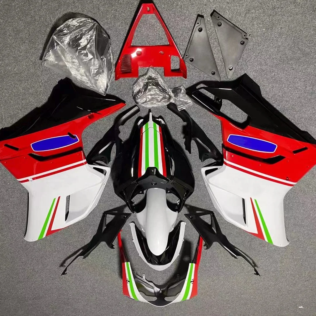 

2021 WHSC Wholesale Motorcycle Fairing Body Kit For DUCATI 848 2007-2012, Pictures shown