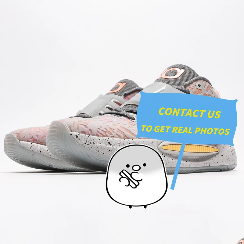

K D 14 Durant basketball shoes cushion air cushion Advanced raw materials shoes without laces for men