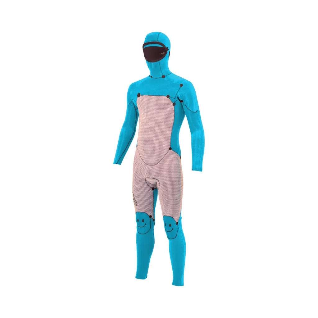 

Neoprene Keep Warm Underwater Hooded Full Suit Watersports Diving Surfing Wetsuit, Black or customized