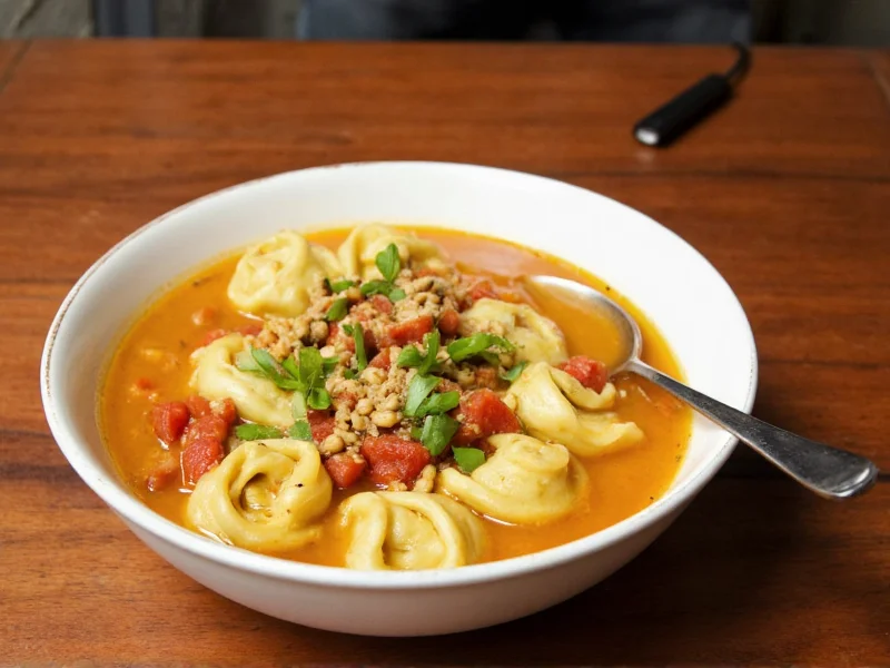 Modern Proper Tortellini Soup: Authentic Preparation Guide