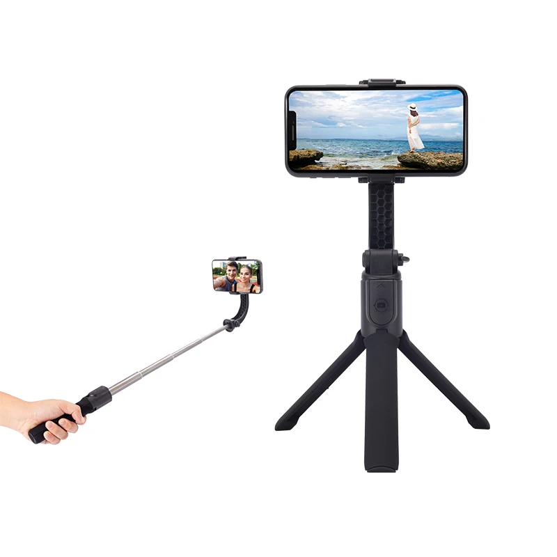 

Selfie Stick, 22.8 inch Extendable Selfie Stick Tripod,Phone Tripod with Wireless Remote Shutter