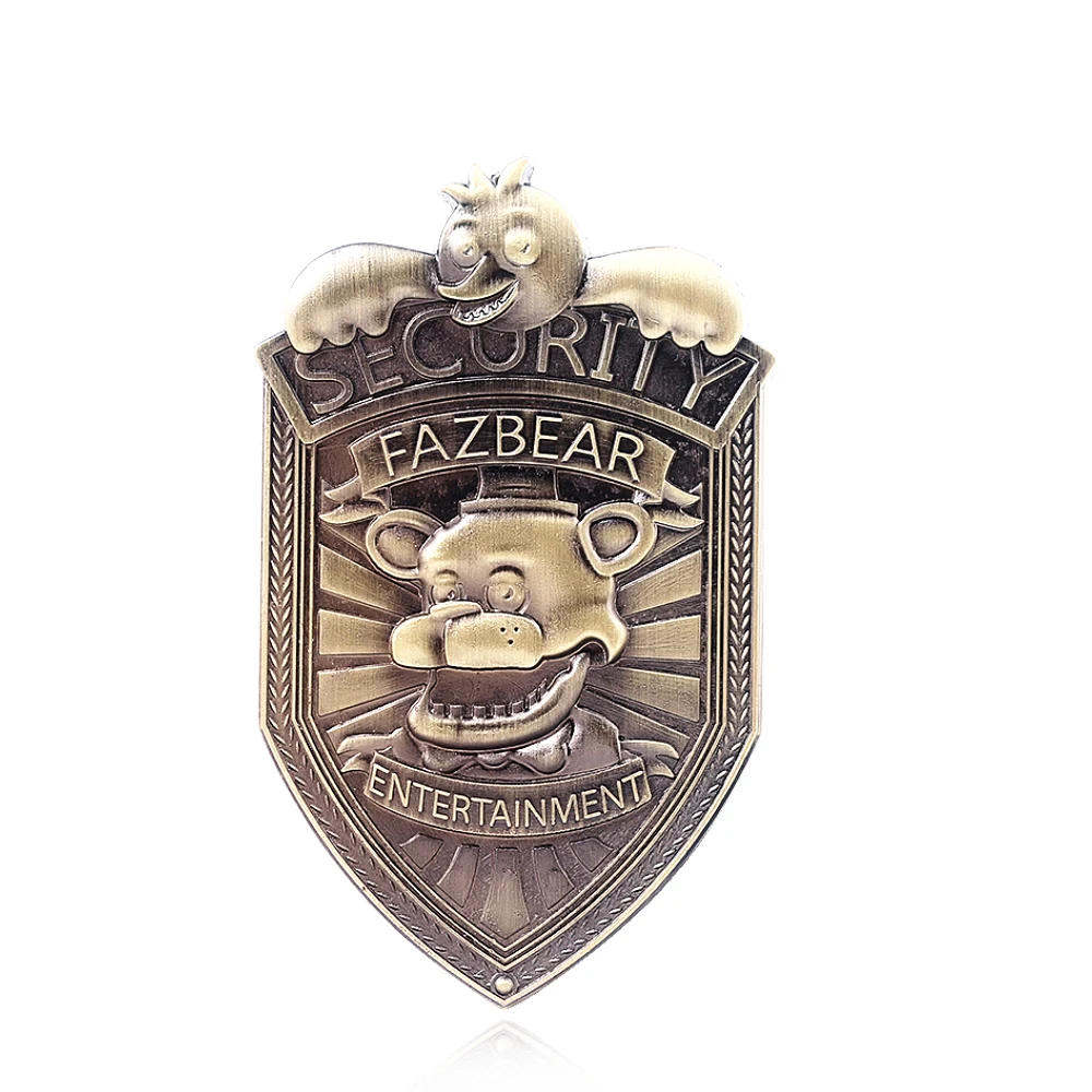 

Game Five Nights at Freddys Toy Bear Logo Badge Brooch