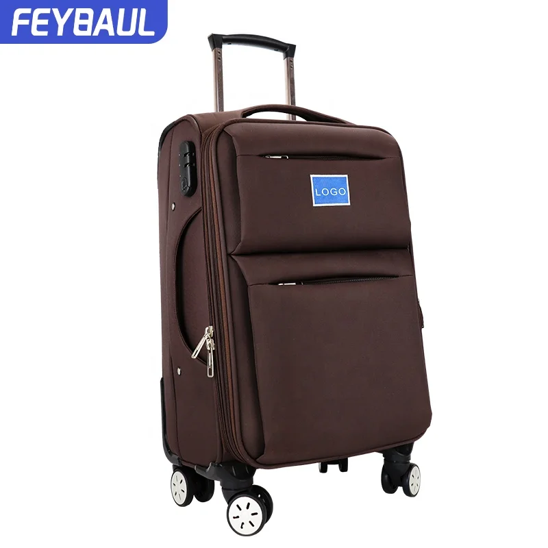 

Custom logo leisure travel luggage set business trip luggage set trolley suitcase bag, Black,purple, brown,customized