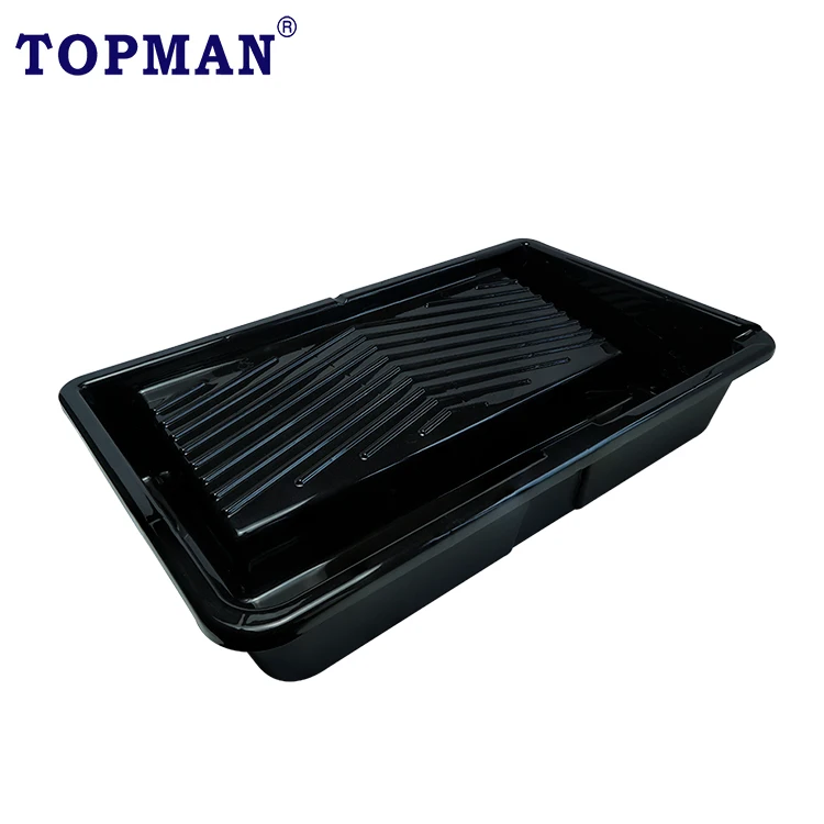 Topman Large Plastic Deep Well Paint Roller Tray For 18 inch paint roller