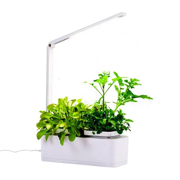 

smart garden indoor growing trays planting seedling grow hydroponics LED grow kits, White