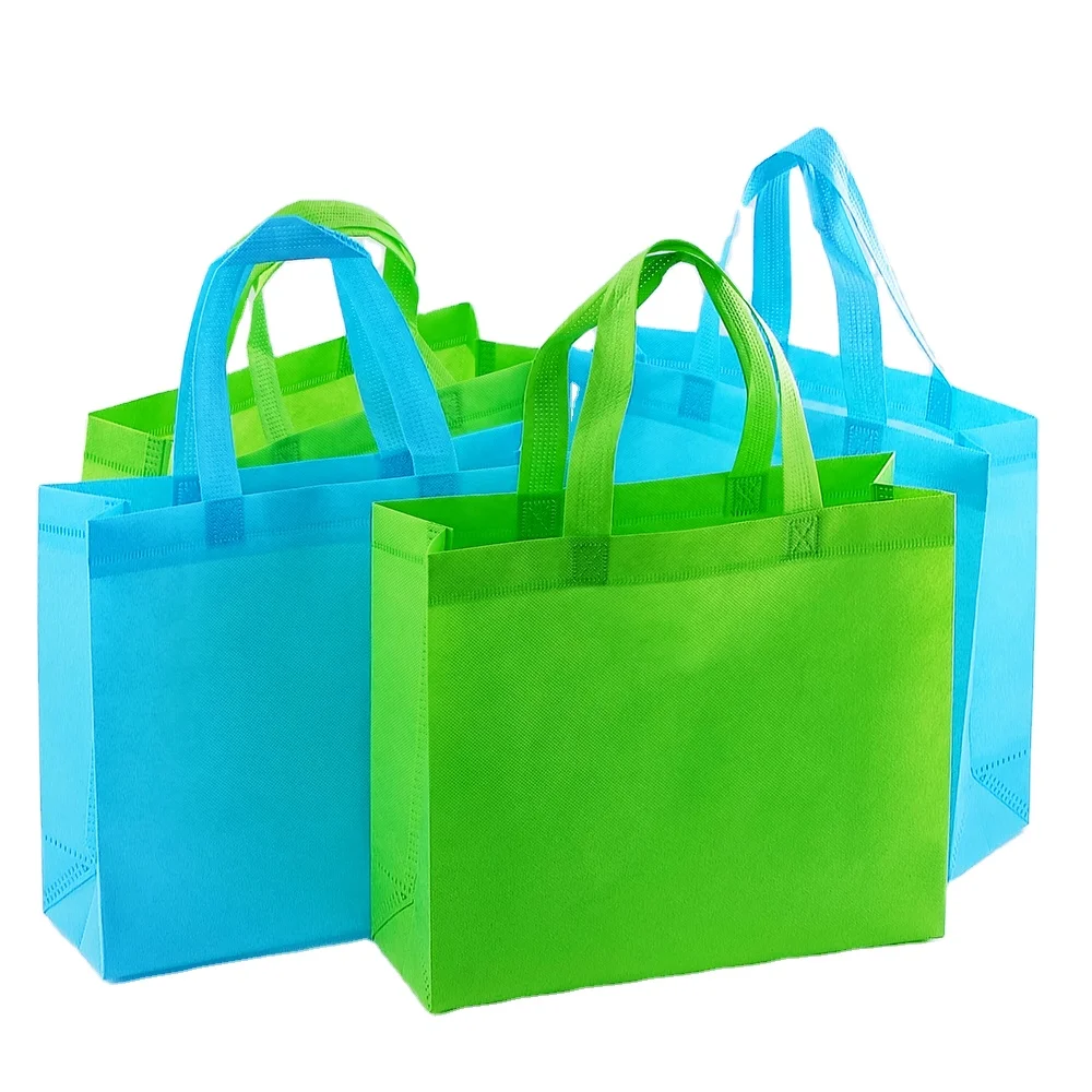 

Wholesale custom laminated hot pressed tote non-woven bags