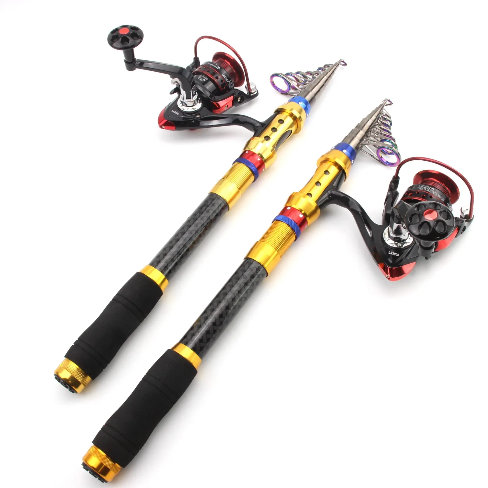 

Outdoor Portable MIni Fishing rod 1.8M-3.6M Telescopic Fishing Pole