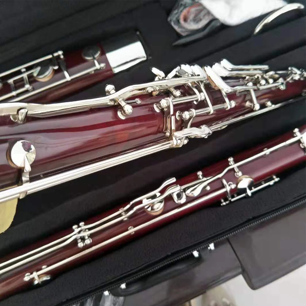 Student Preferred Musical Instrument Maple Wood Nickelplated Bassoon