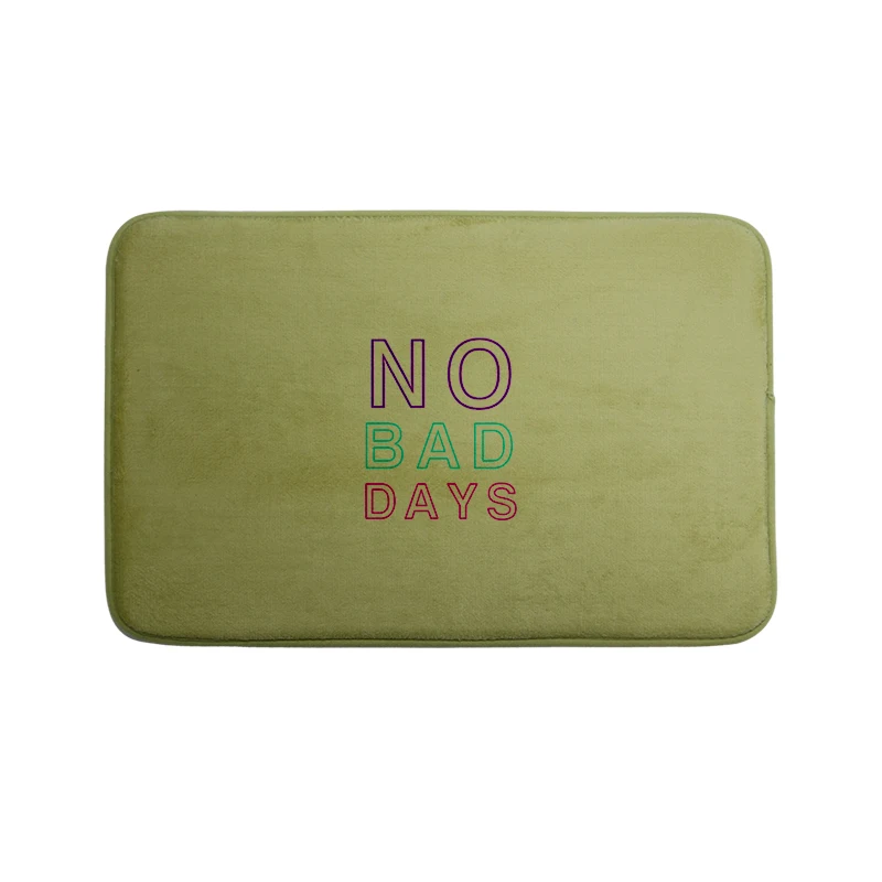 

No bad days bath mat printable Free desgin personal mat with No bad days