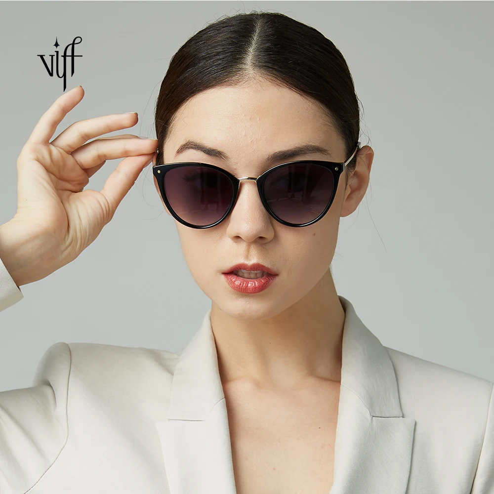 

VIFF HP18810 Fashion Style Popular Trendy Sun Glasses 2021 Fashion Sunglasses Women Cat Eye Sunglasses